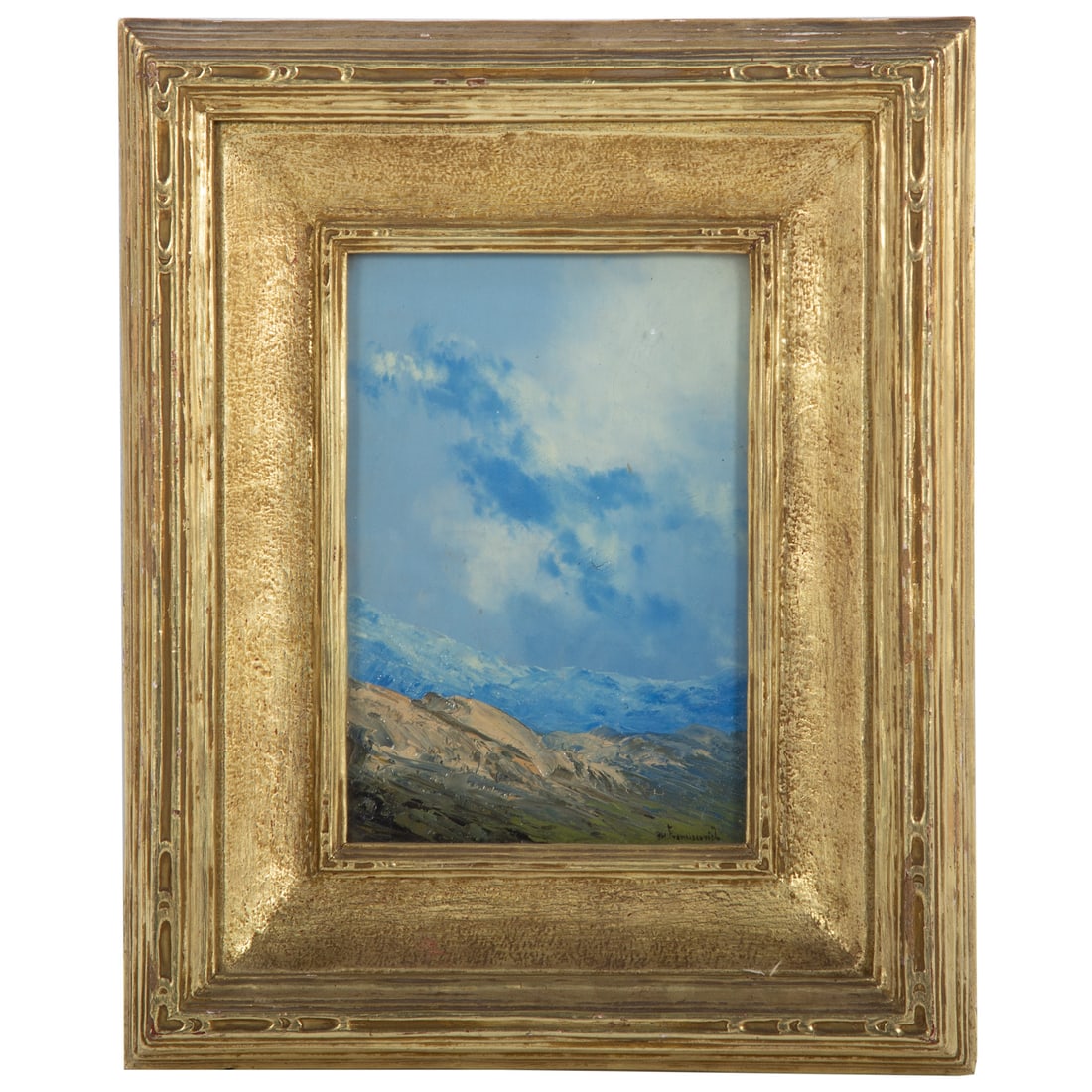 Svetovar M. Franciscovich. Landscape 1, oil (1 of 4)