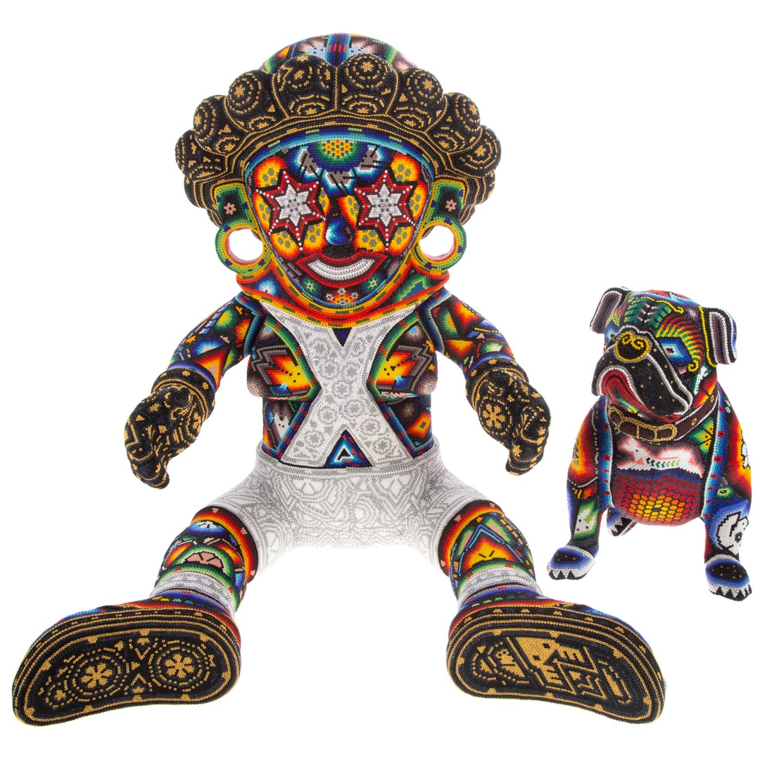 CHROMA. "Glory to All the Puppies (you were one once!)," mixed media (1 of 8)