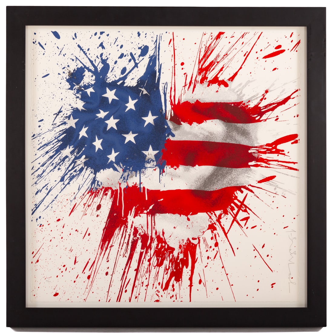 Mr. Brainwash. "Moment of Silence," screenprint (1 of 4)