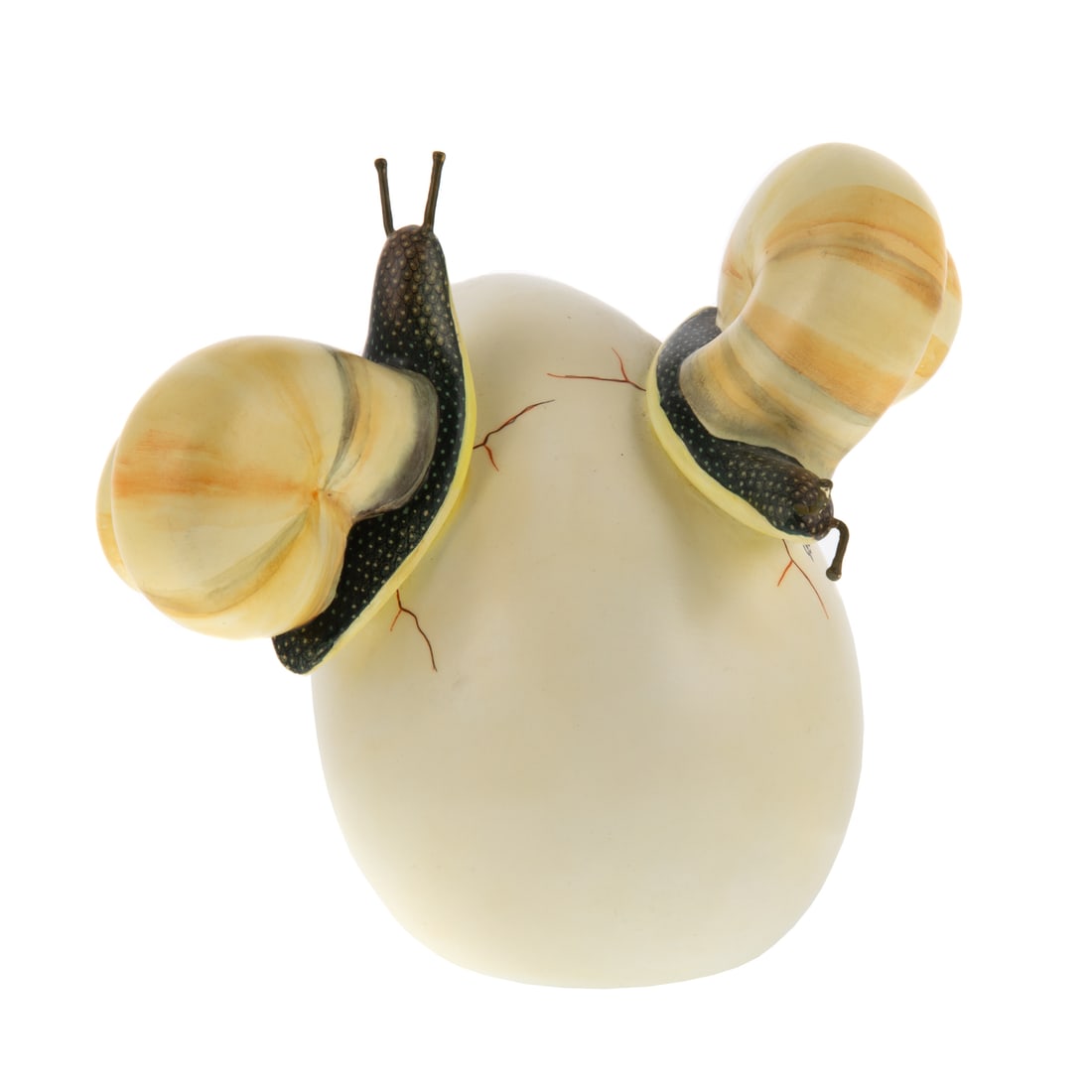 Sergio Bustamante, Two Snails on Egg Sculpture (1 of 3)