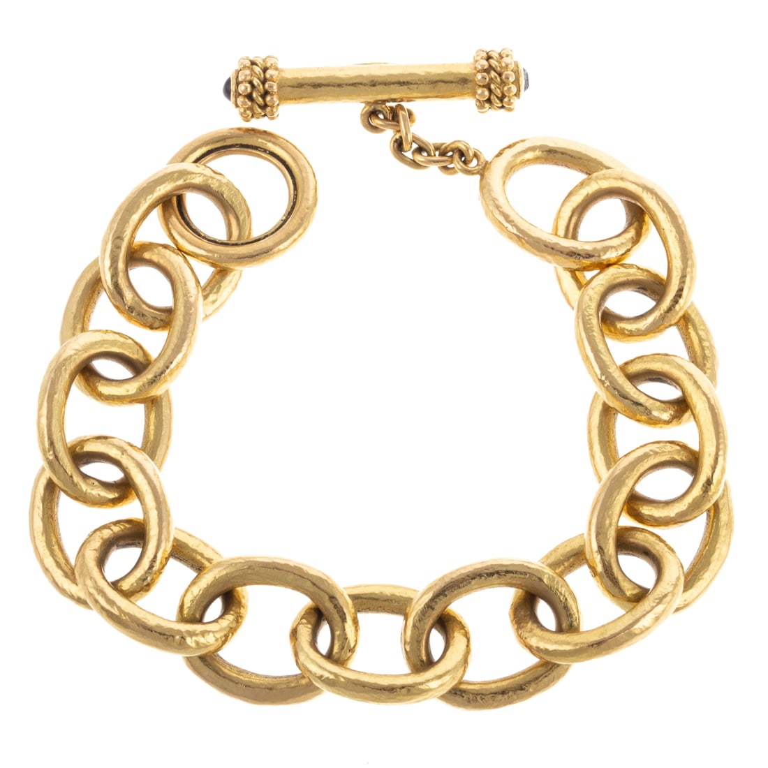 An Elizabeth Locke Toggle Bracelet in 18K (1 of 4)