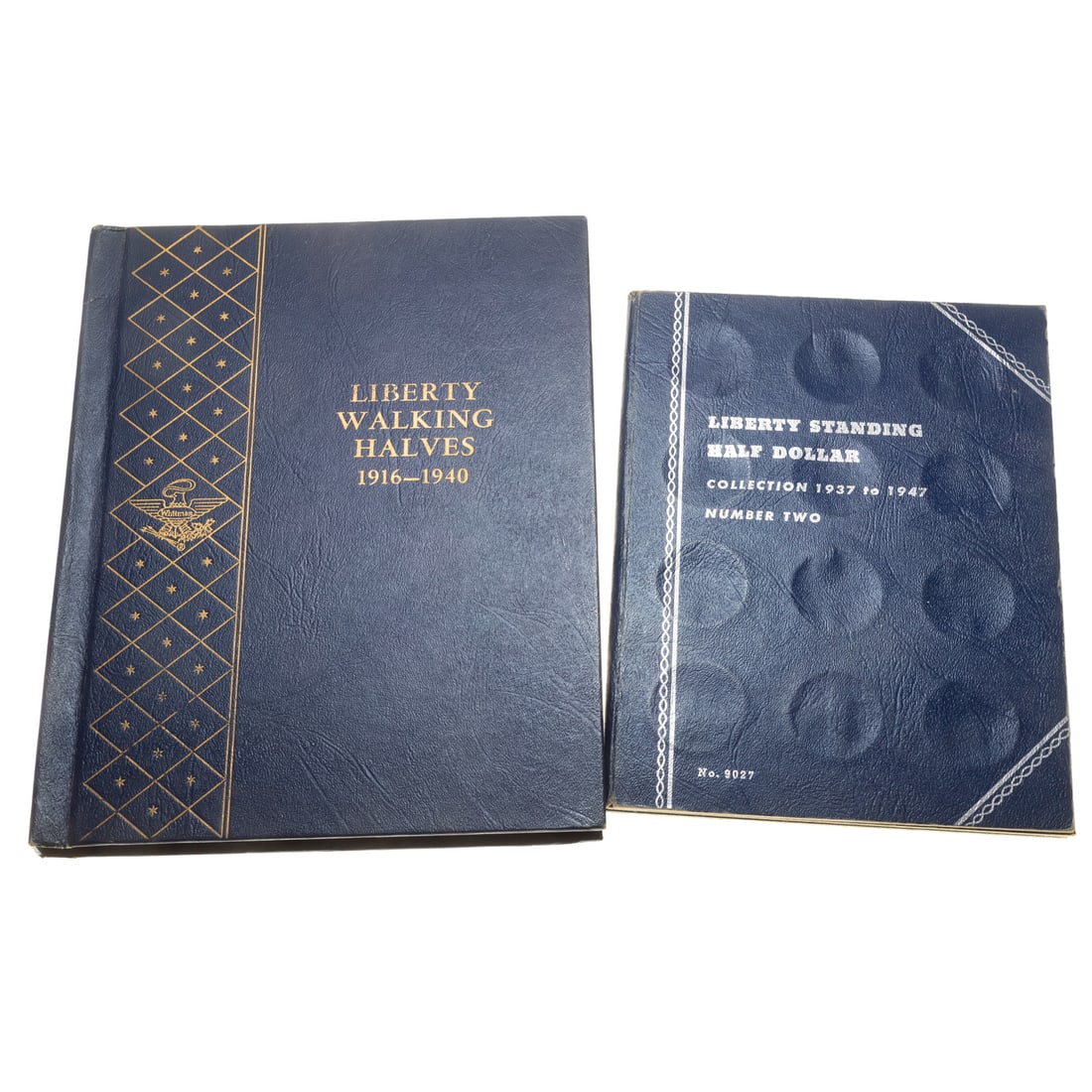 Two Liberty Walking Half Albums (1 of 9)