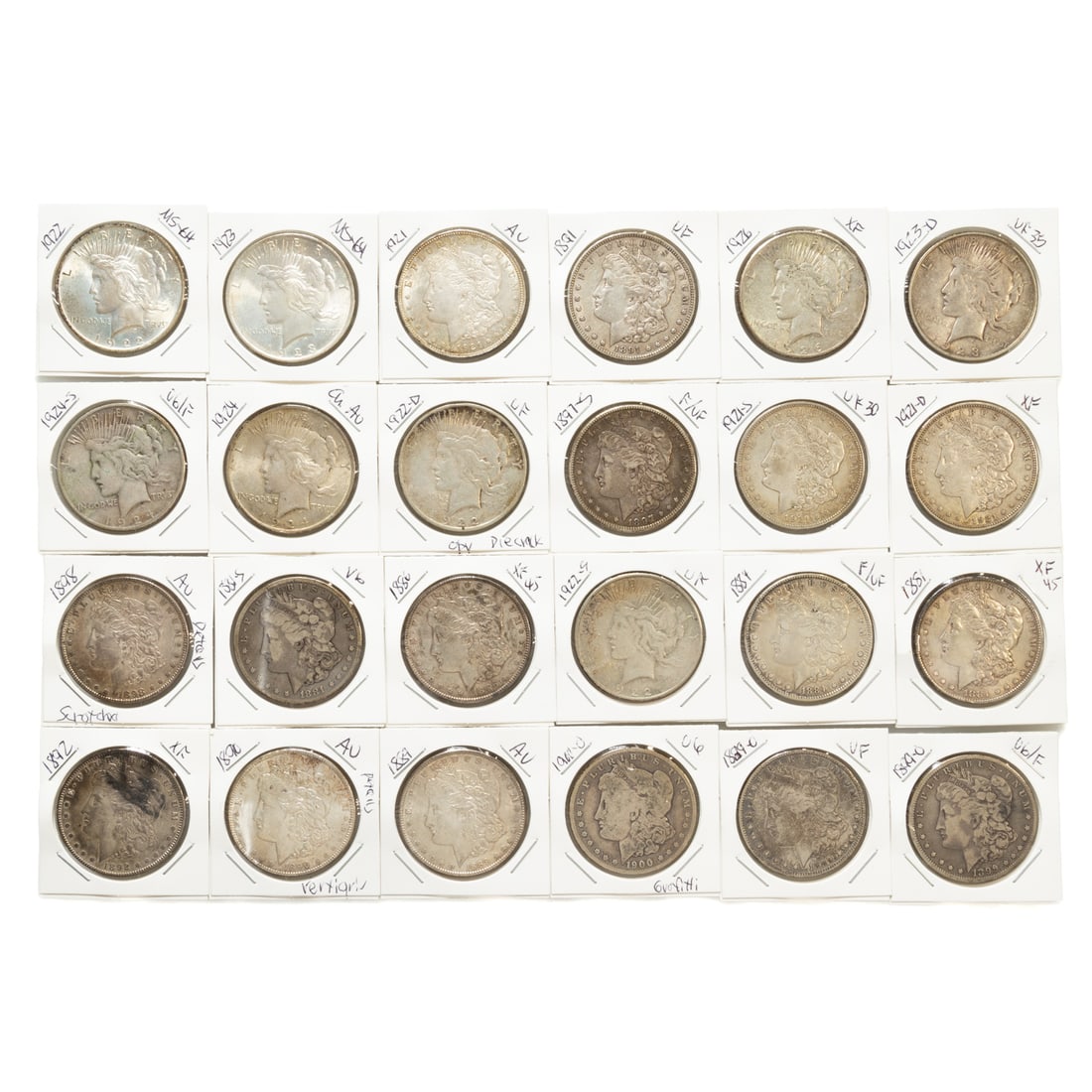 Two Dozen Different Silver Dollars (1 of 6)