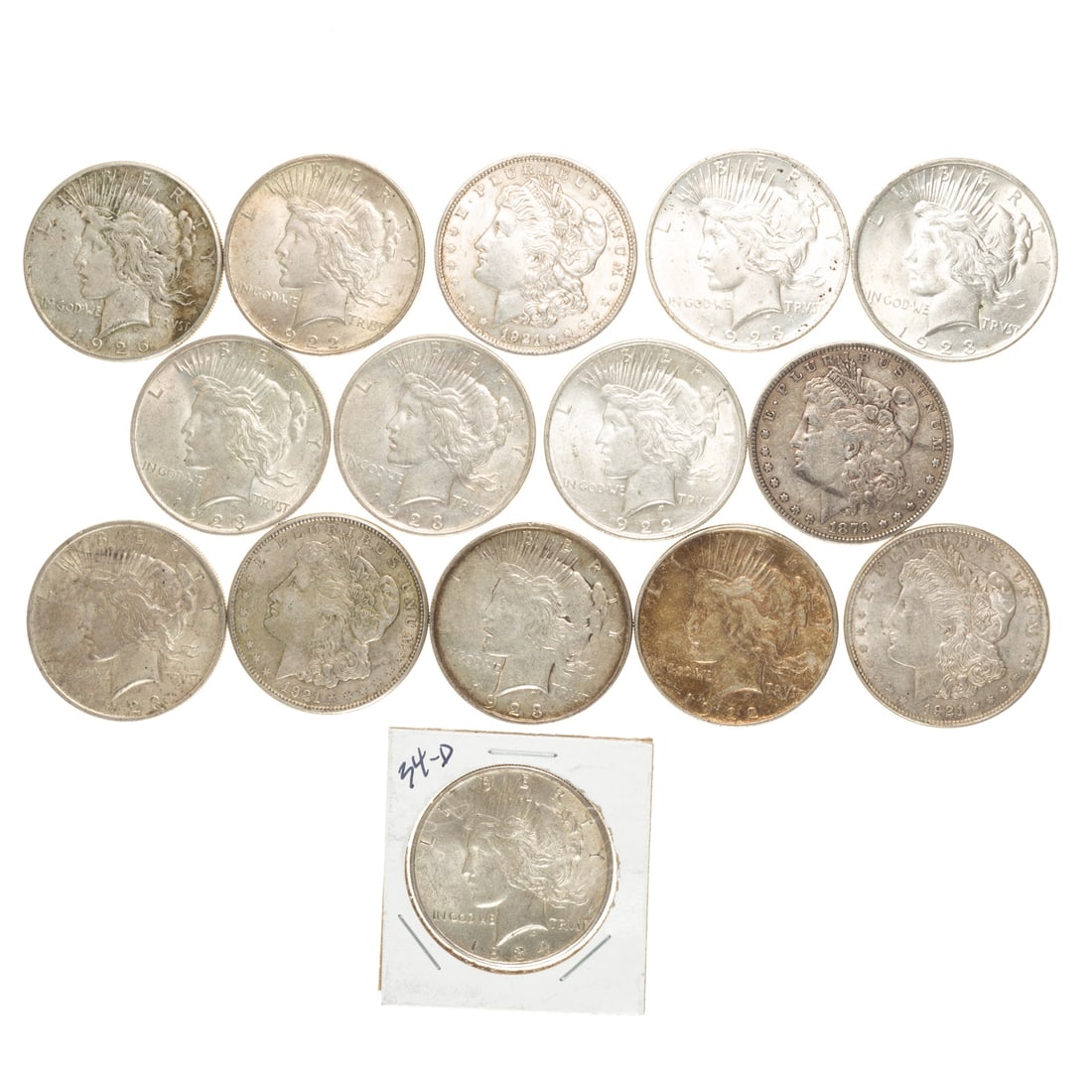 15 US Silver Dollars (1 of 4)