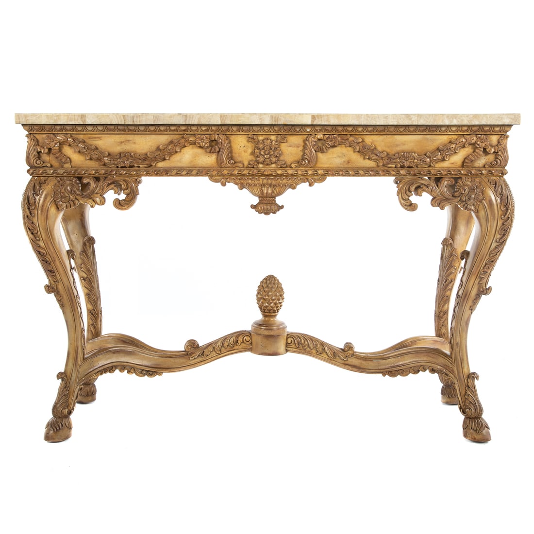 Maitland Smith Marble Top Console (1 of 4)