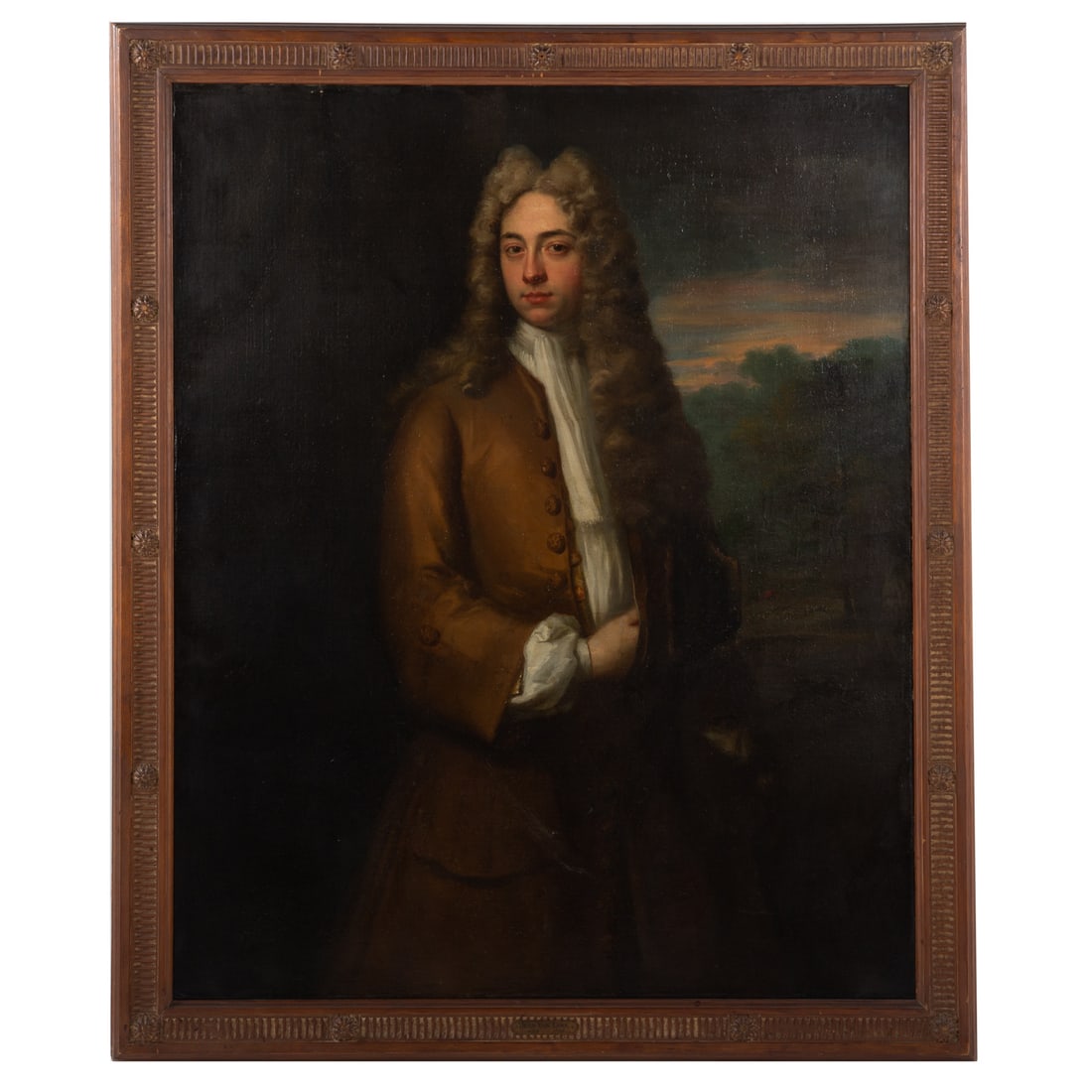 French School, 18th c. Portrait of a Gentleman, oil (1 of 4)