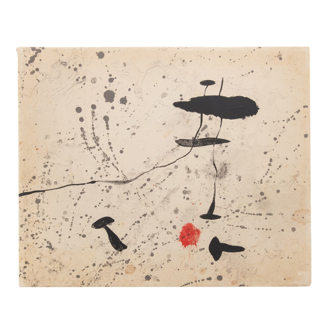 Joan Miro. "Trace sur l'eau," lithographed book (1 of 8)