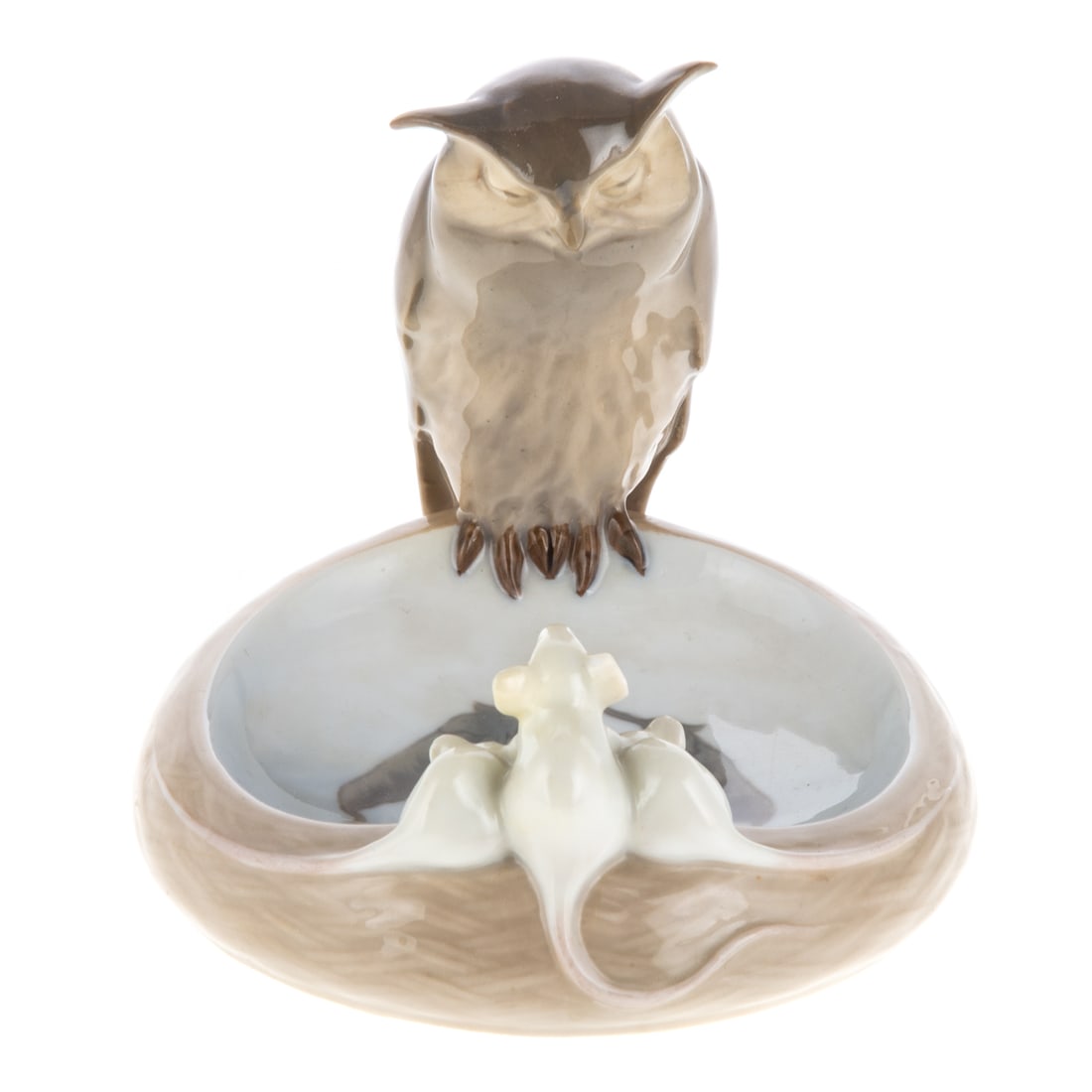 Royal Copenhagen Porcelain Owl & Mice Dish (1 of 5)