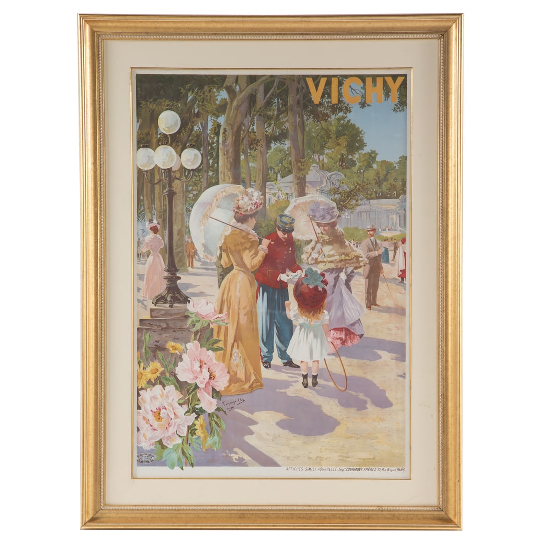 Henri Garier-Tanconville. "Vichy," lithograph (1 of 5)