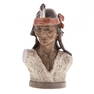 Dahl-Jensen Porcelain American Indian Bust