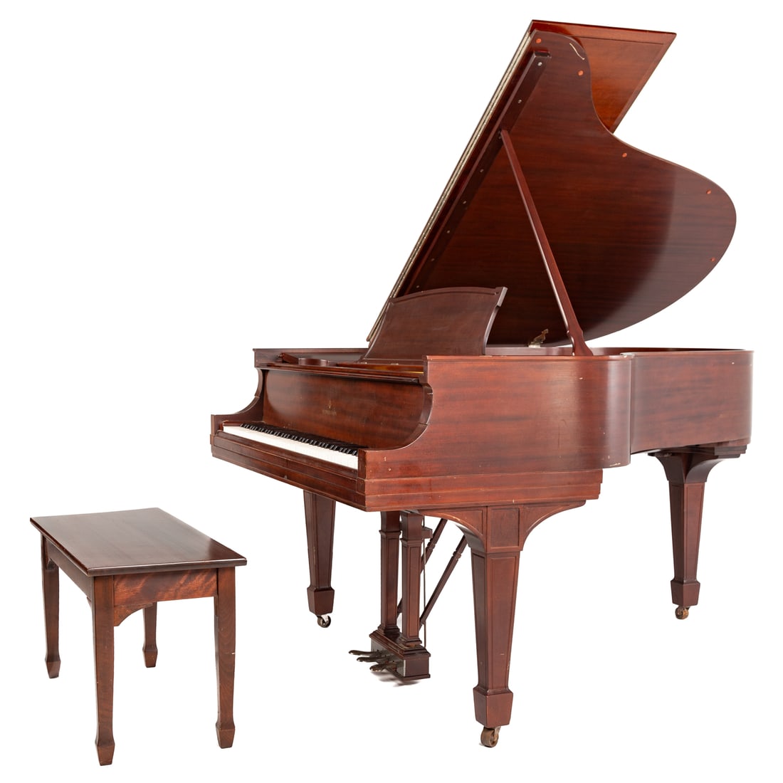 1922 Steinway & Sons Model O Piano & Bench (1 of 19)