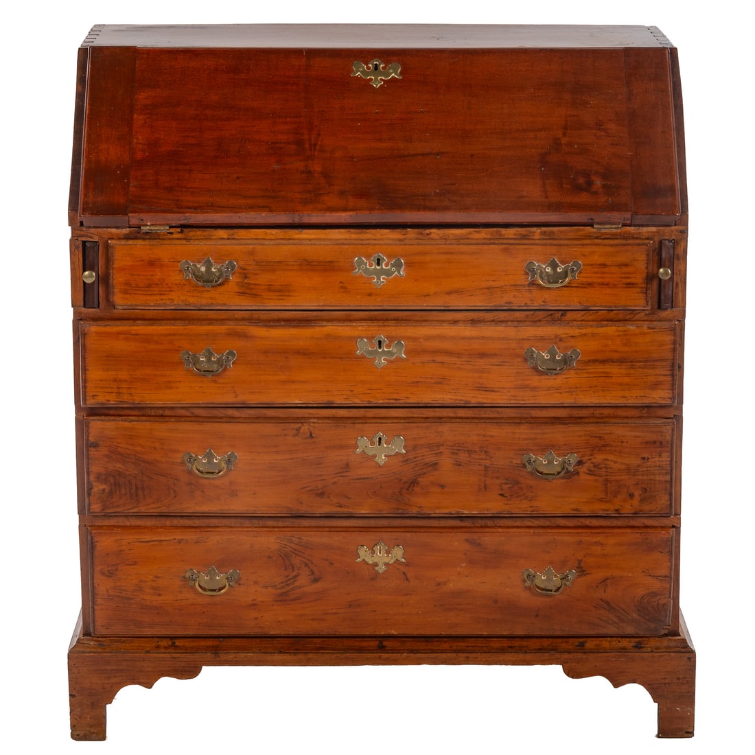 Federal Maple Slant Front Desk (1 of 9)