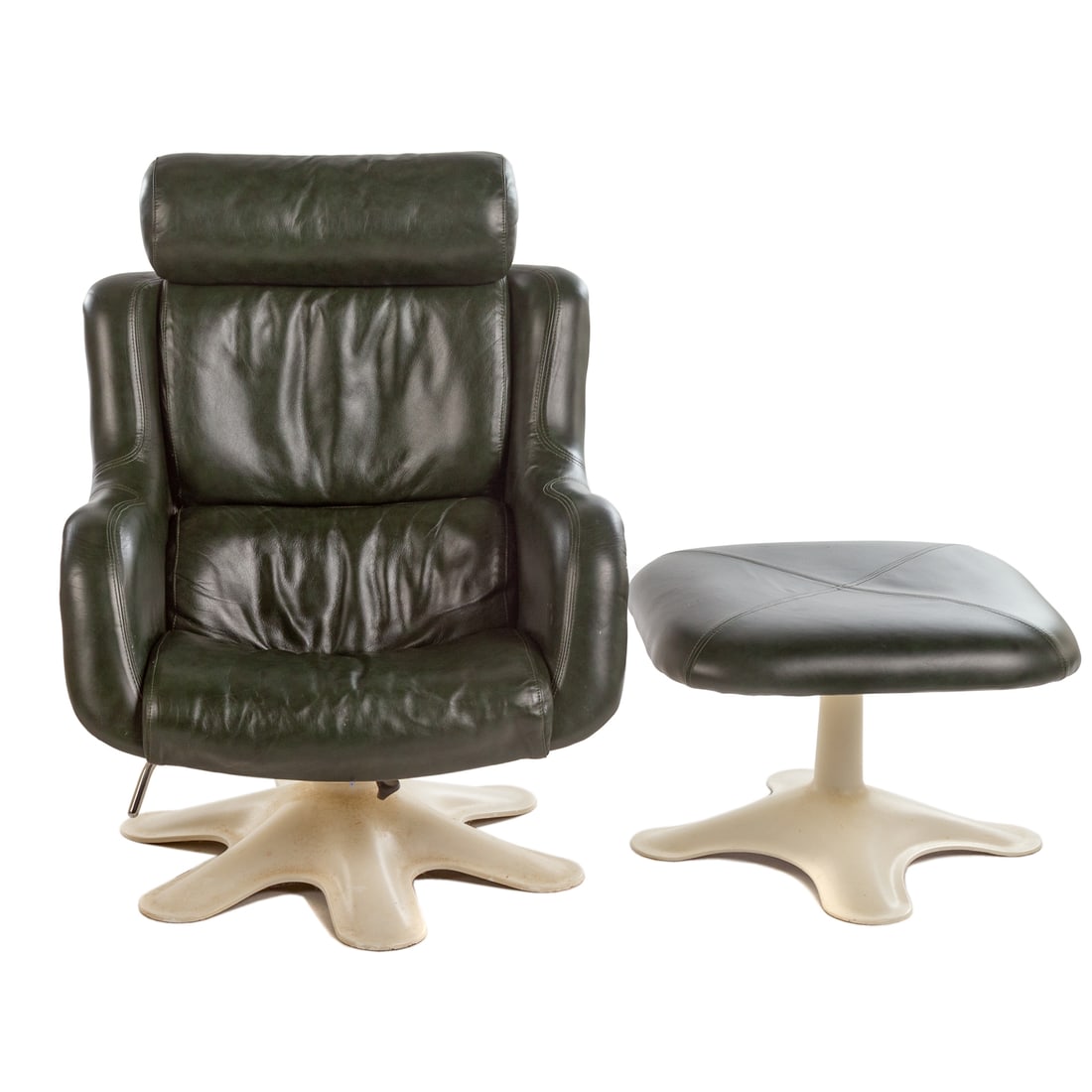 Yrjo Kukkapuro Karuselli Lounge Chair & Ottoman (1 of 5)