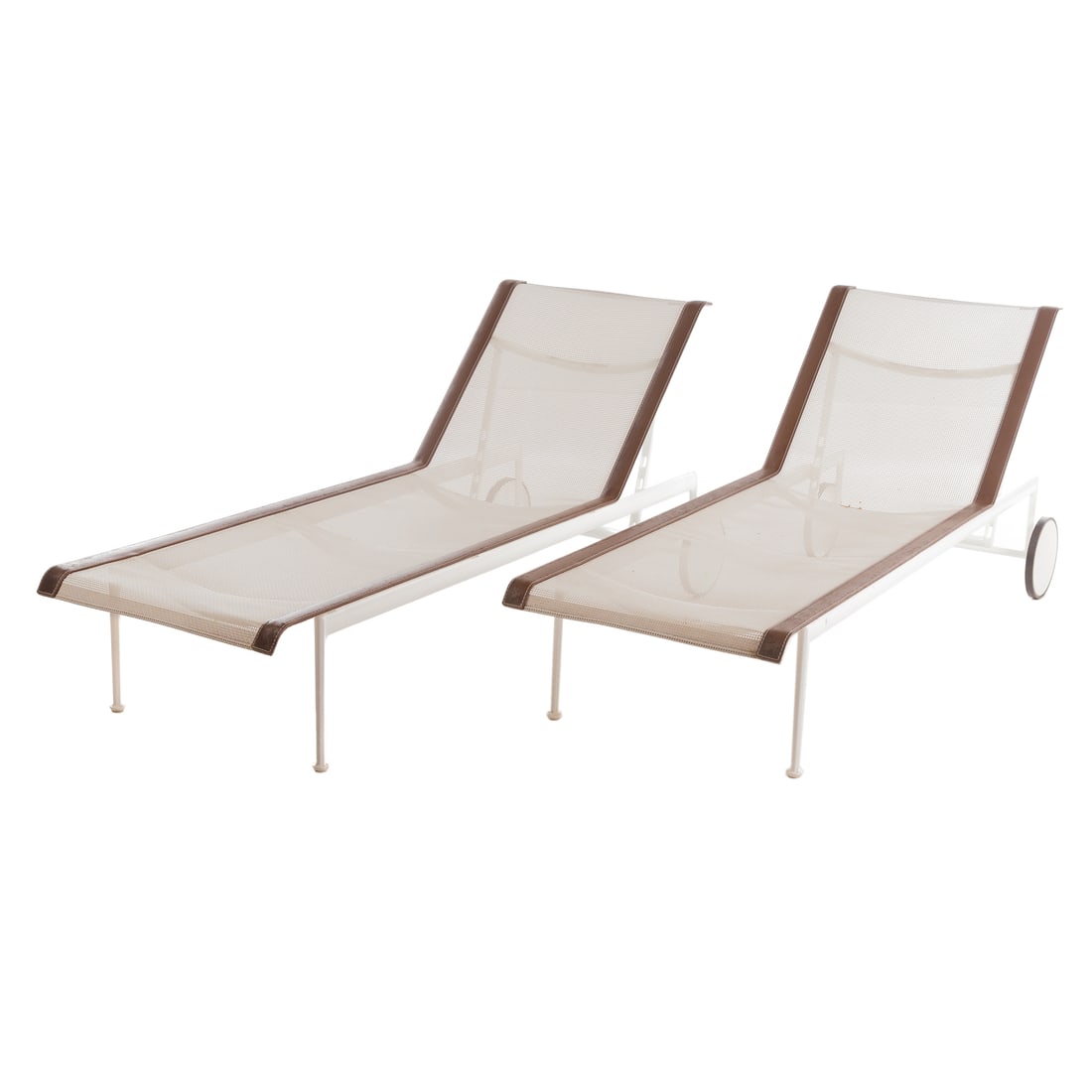 A Pair of Knoll Model 1966 Chaise Lounges (1 of 3)