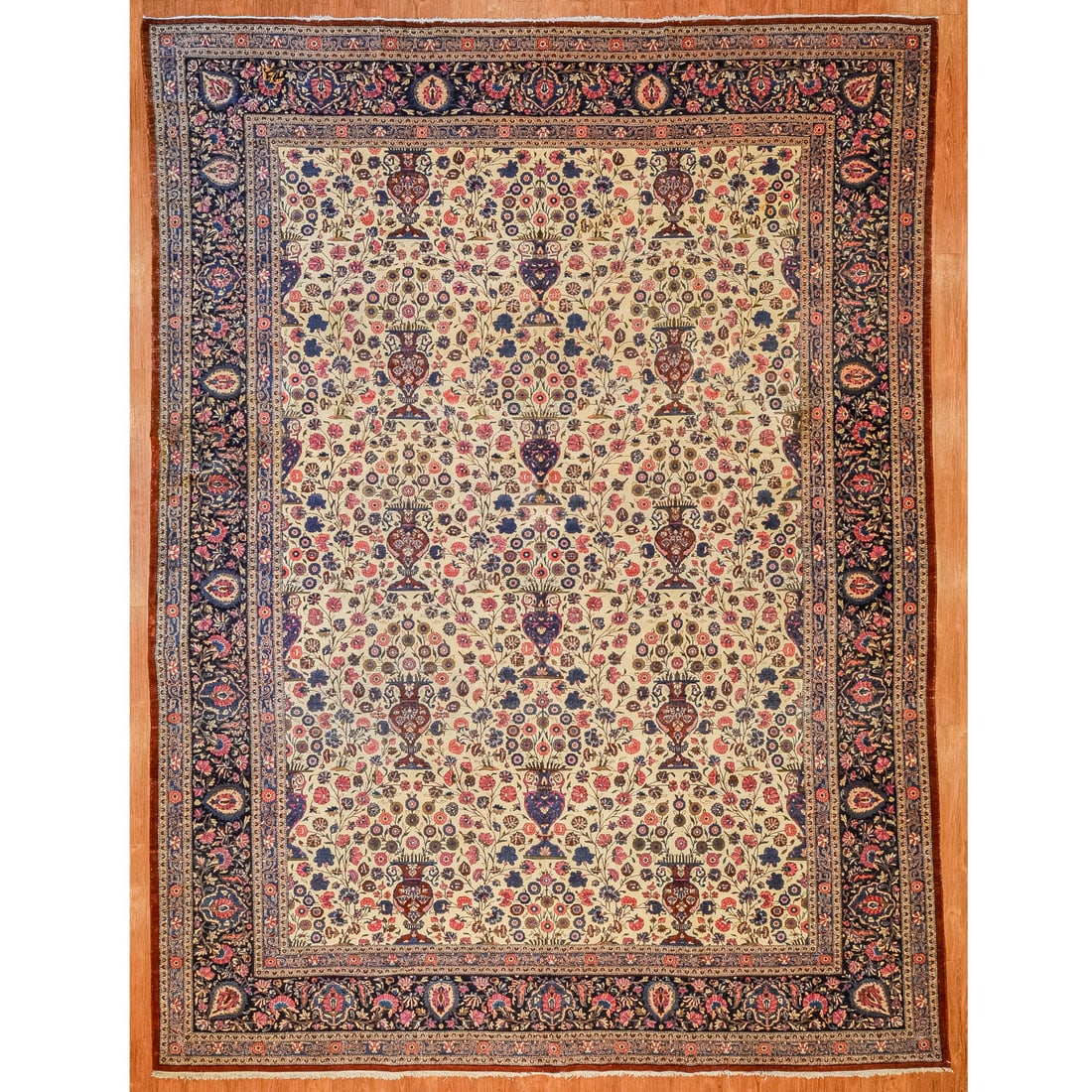 Antique Kashan Carpet, Persia, 10 x 13.4 (1 of 10)