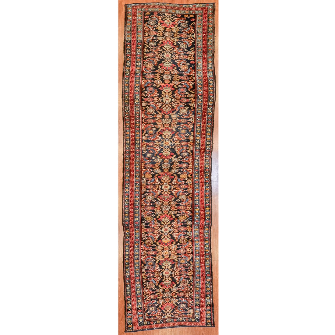 Antique Kurdish Runner, 3.4 x 12.3 (1 of 6)