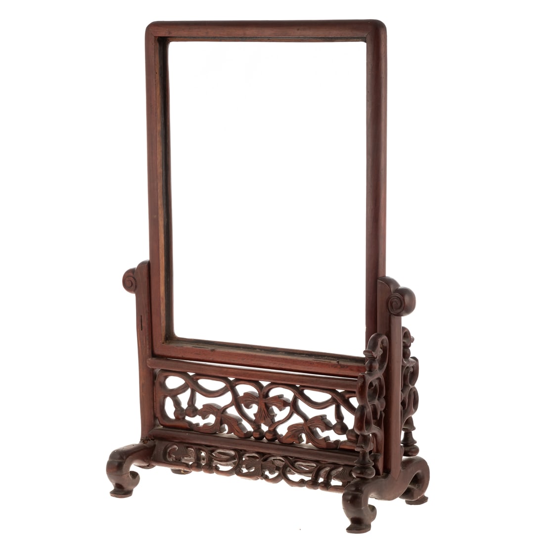 Chinese Carved Wood Table Screen (1 of 4)