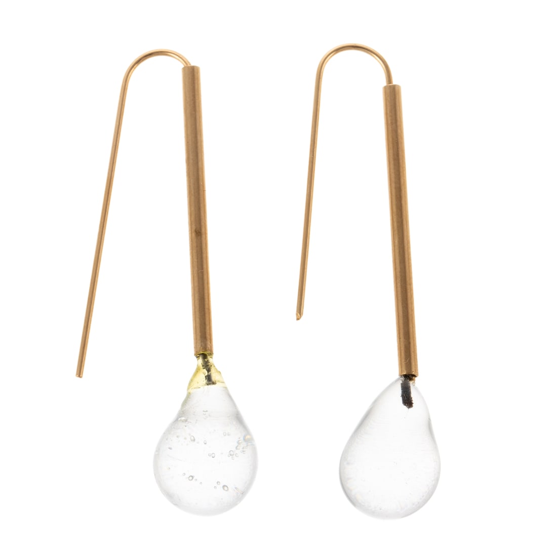 A Pair of Betty Cooke Drop Earrings in 14K (1 of 4)