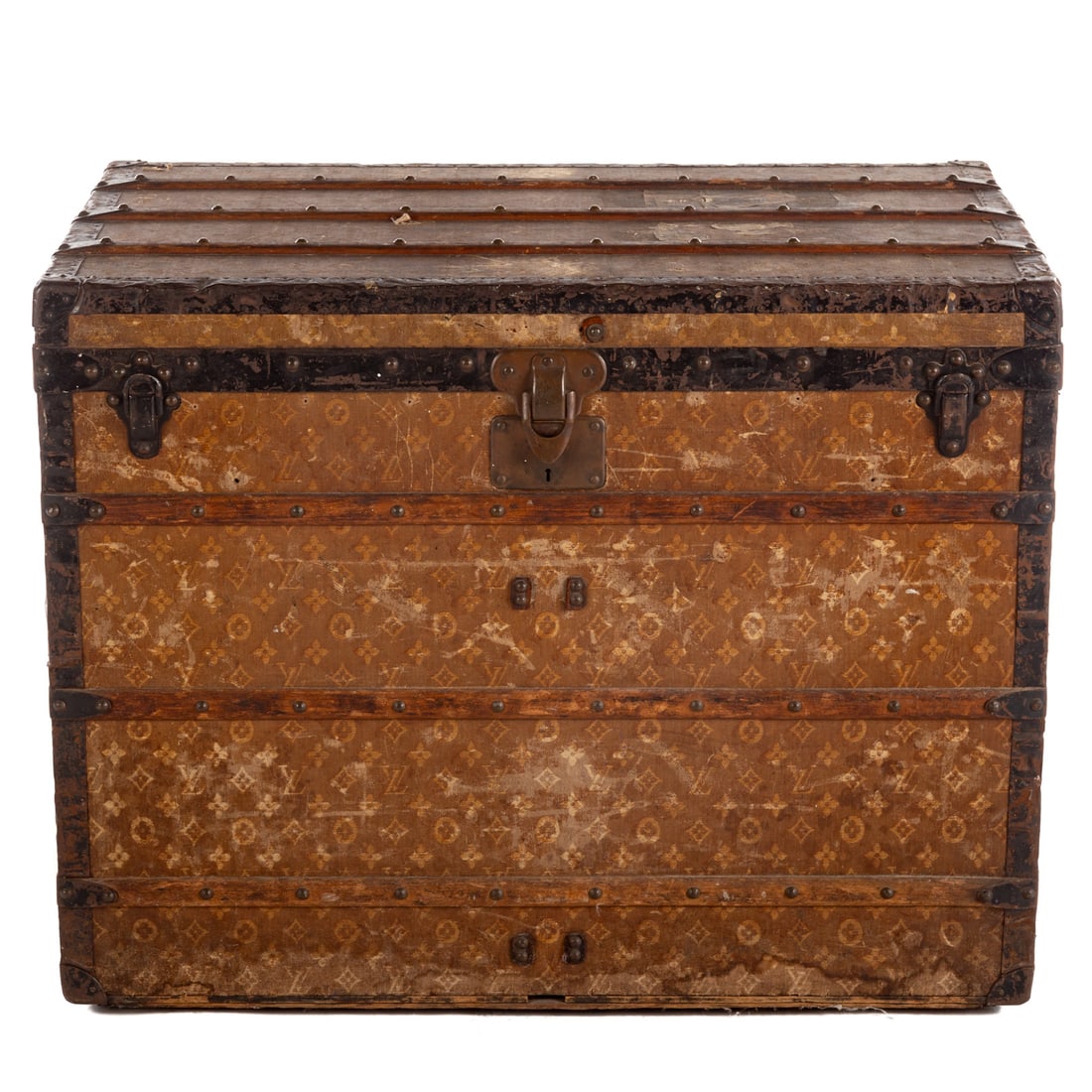 A Vintage Louis Vuitton Monogram Steamer Trunk (1 of 8)