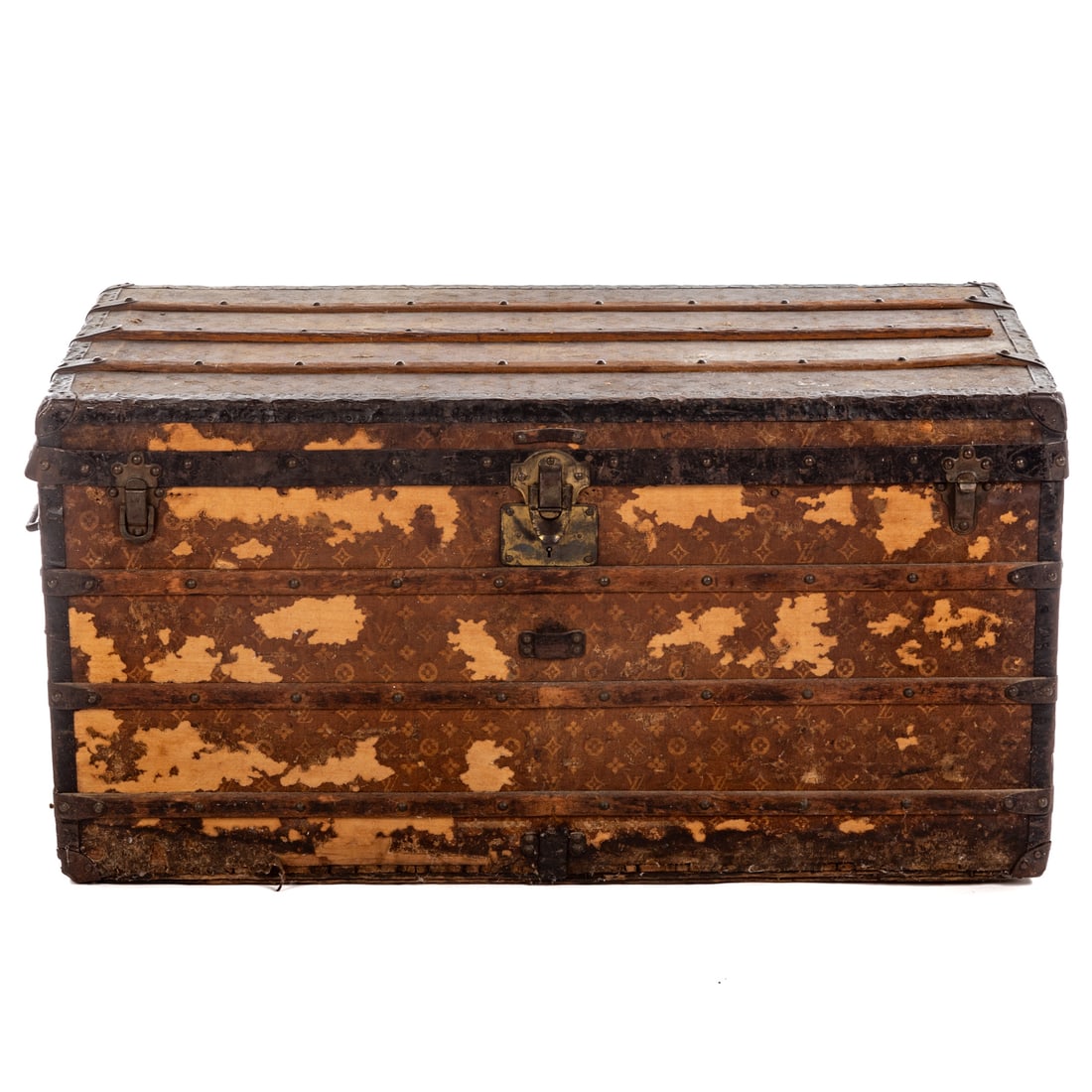 A Vintage Louis Vuitton Monogram Steamer Trunk (1 of 9)