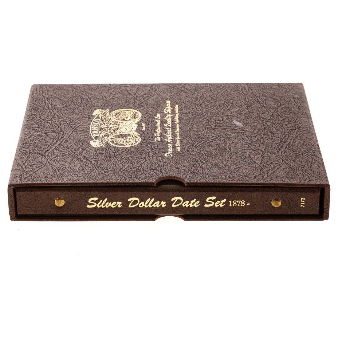 Dansco Silver Dollar Date Set Album - Nine Coins (1 of 11)