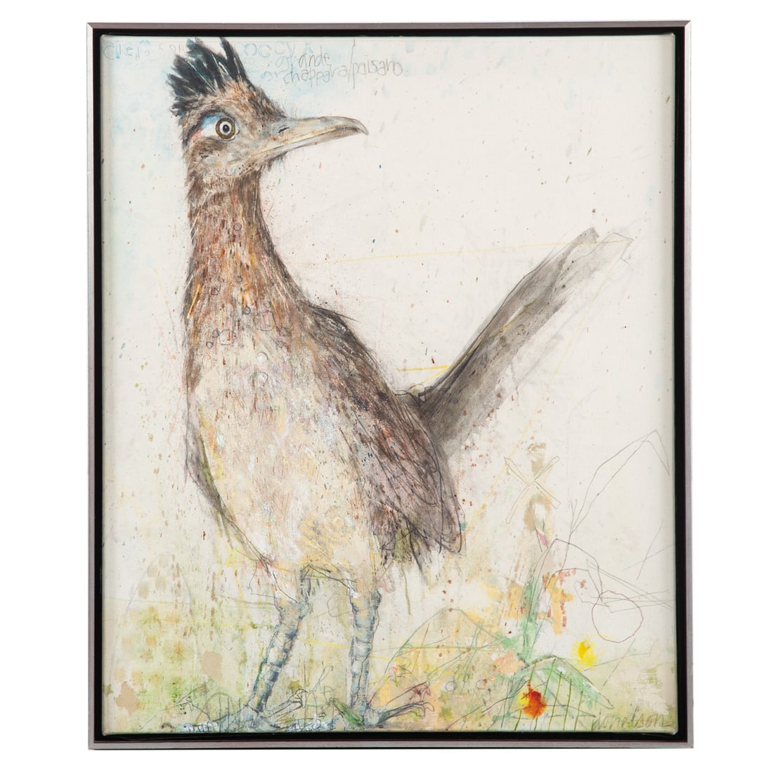 Deborah Donelson. Roadrunner, mixed media (1 of 5)