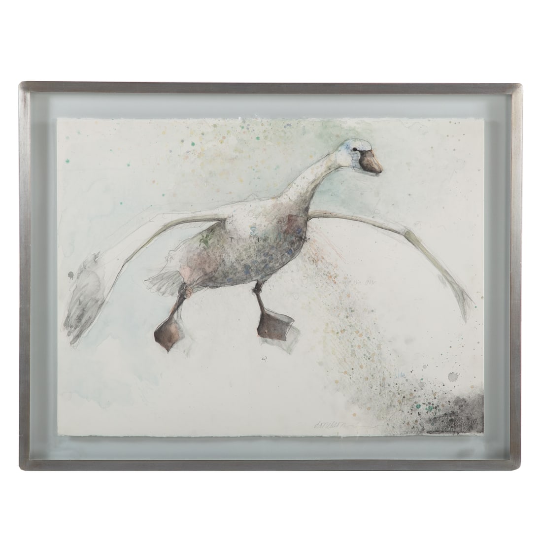 Deborah Donelson. Goose, watercolor (1 of 5)