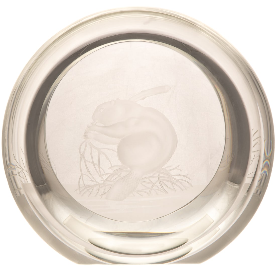 Steuben Crystal Beaver Bowl by James Houston (1 of 3)