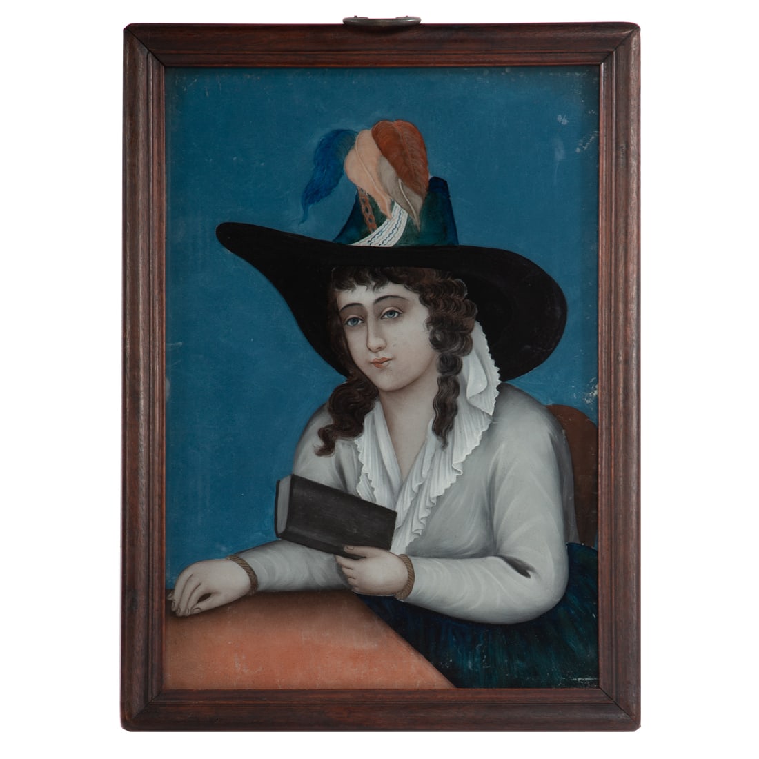 Chinese Export Reverse Painted Portrait (1 of 3)