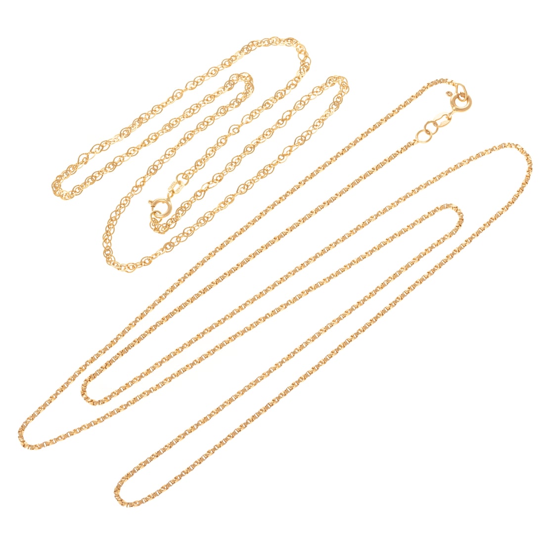 Two Chains in 14K (1 of 3)