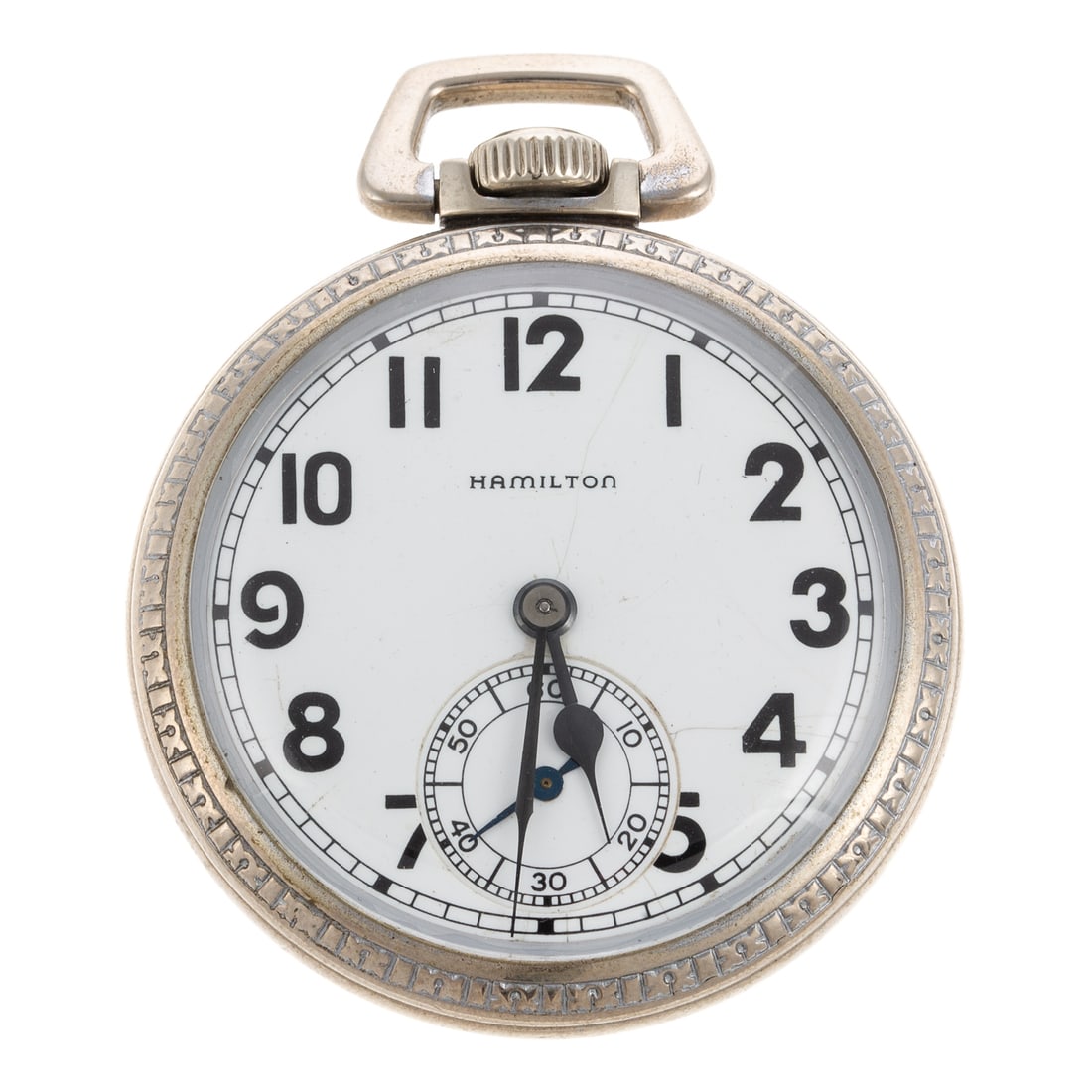 Hamilton S.& N. Katz Loaner Railroad Pocket Watch (1 of 6)