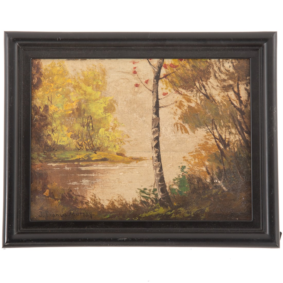 John Francis Murphy. Tree and River, oil (1 of 3)