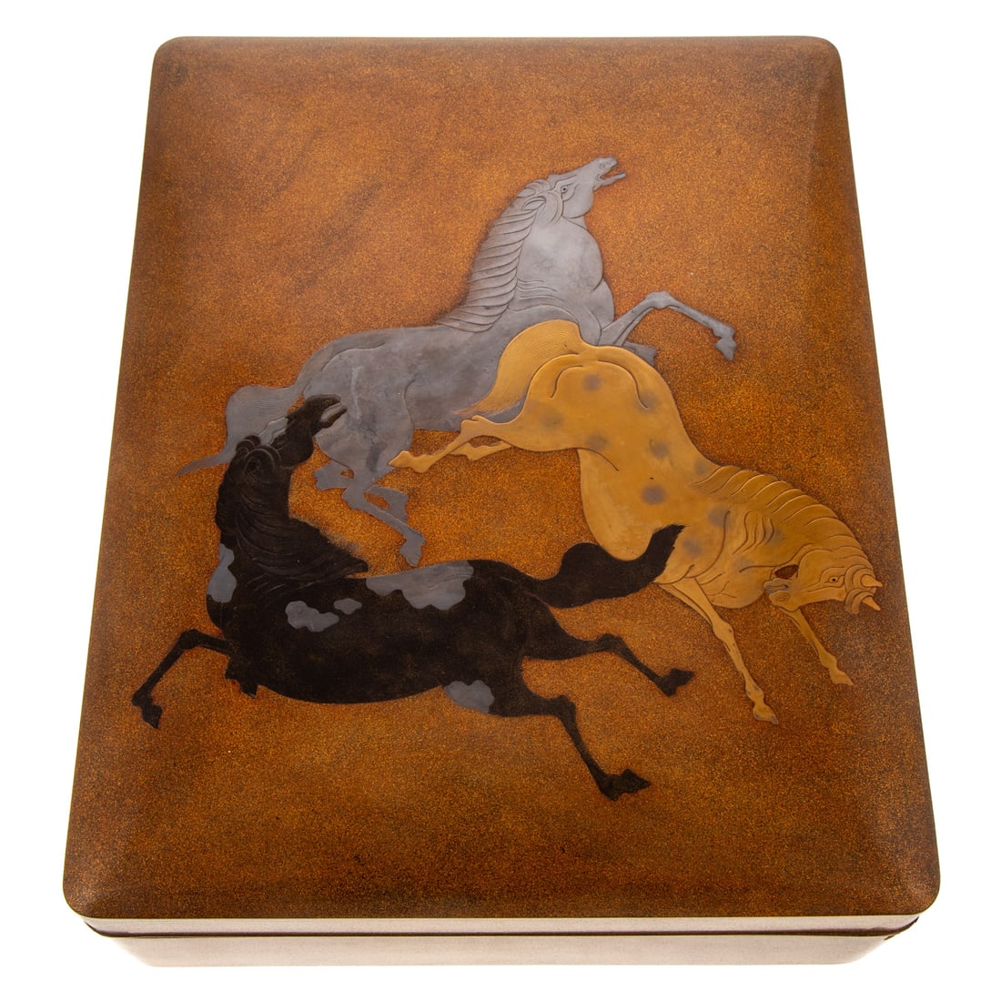 Japanese Maki-e Lacquer Box (1 of 4)