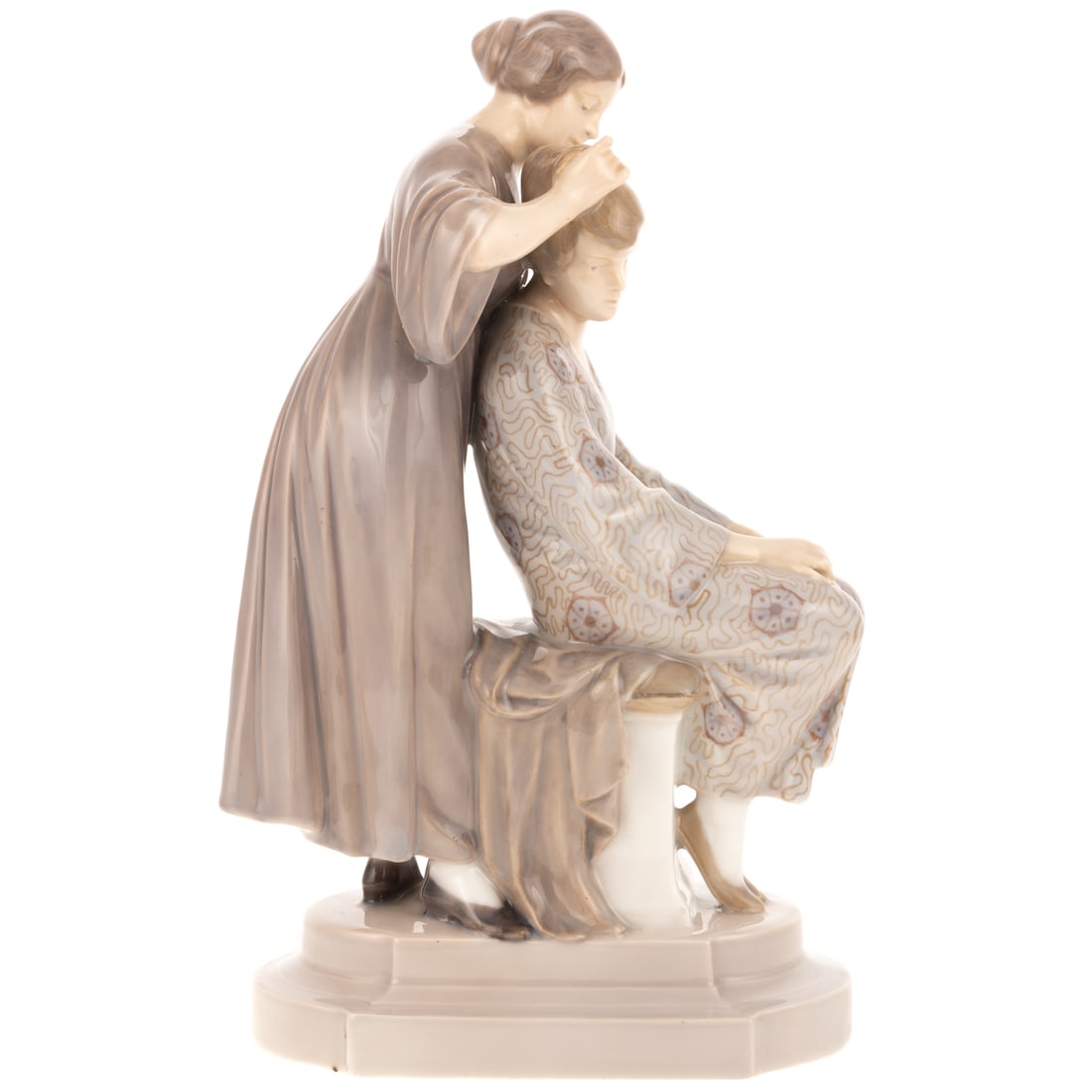 Royal Copenhagen Hair Dresser (1 of 6)