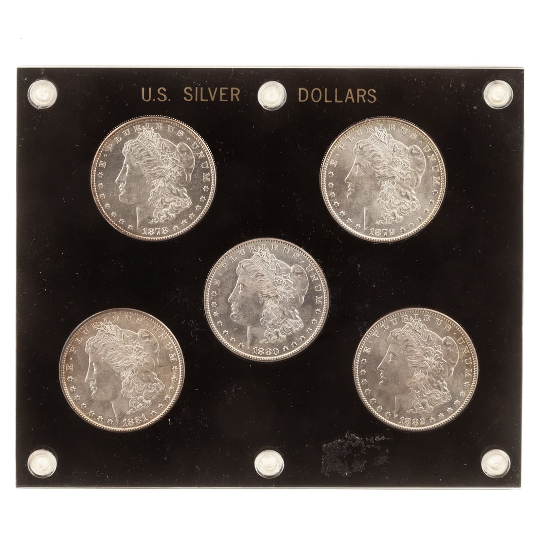 Five Unc S-Mint in Capital Holder, 78,79,80,81,82 (1 of 3)