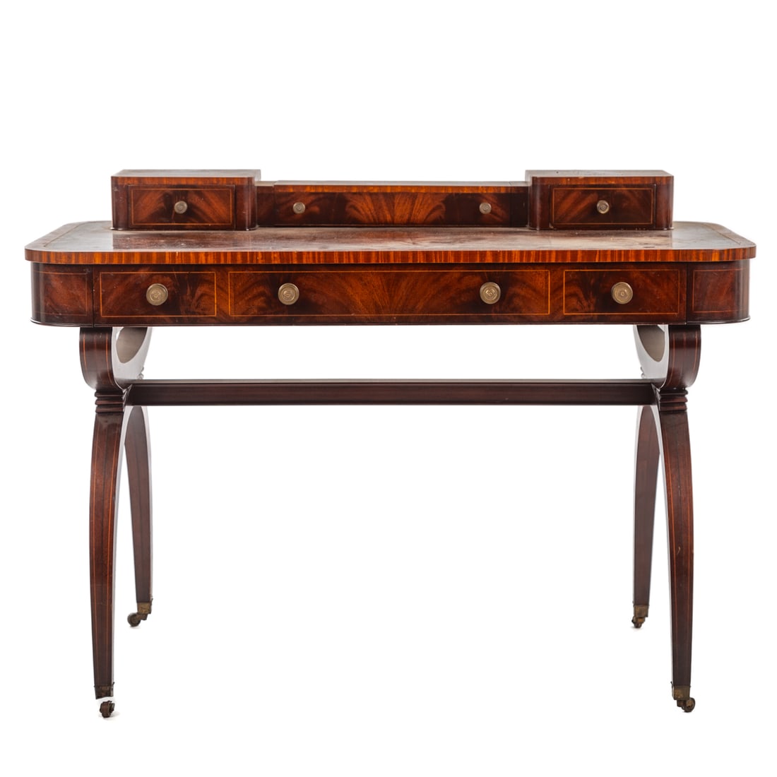 Regency Style Mahogany Desk (1 of 5)
