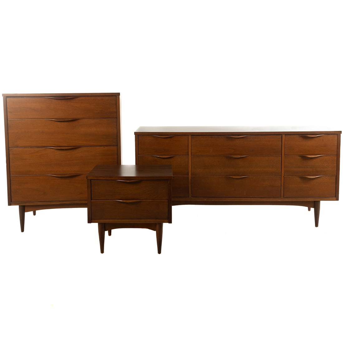 Mid Century Modern Bedroom Suite, Ward Furniture (1 of 7)