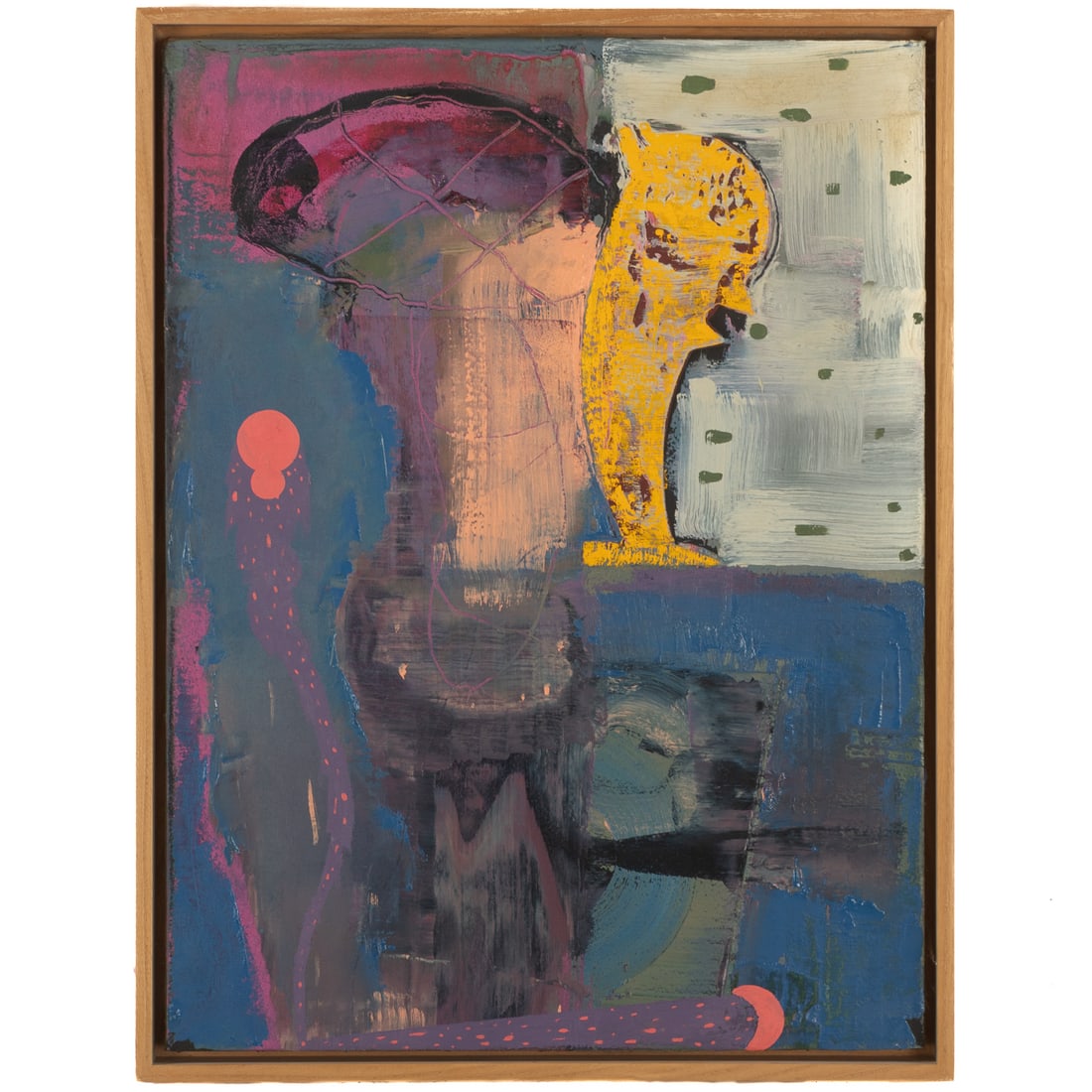 Dan Dudrow. "Fat Tuesday," mixed media (1 of 2)