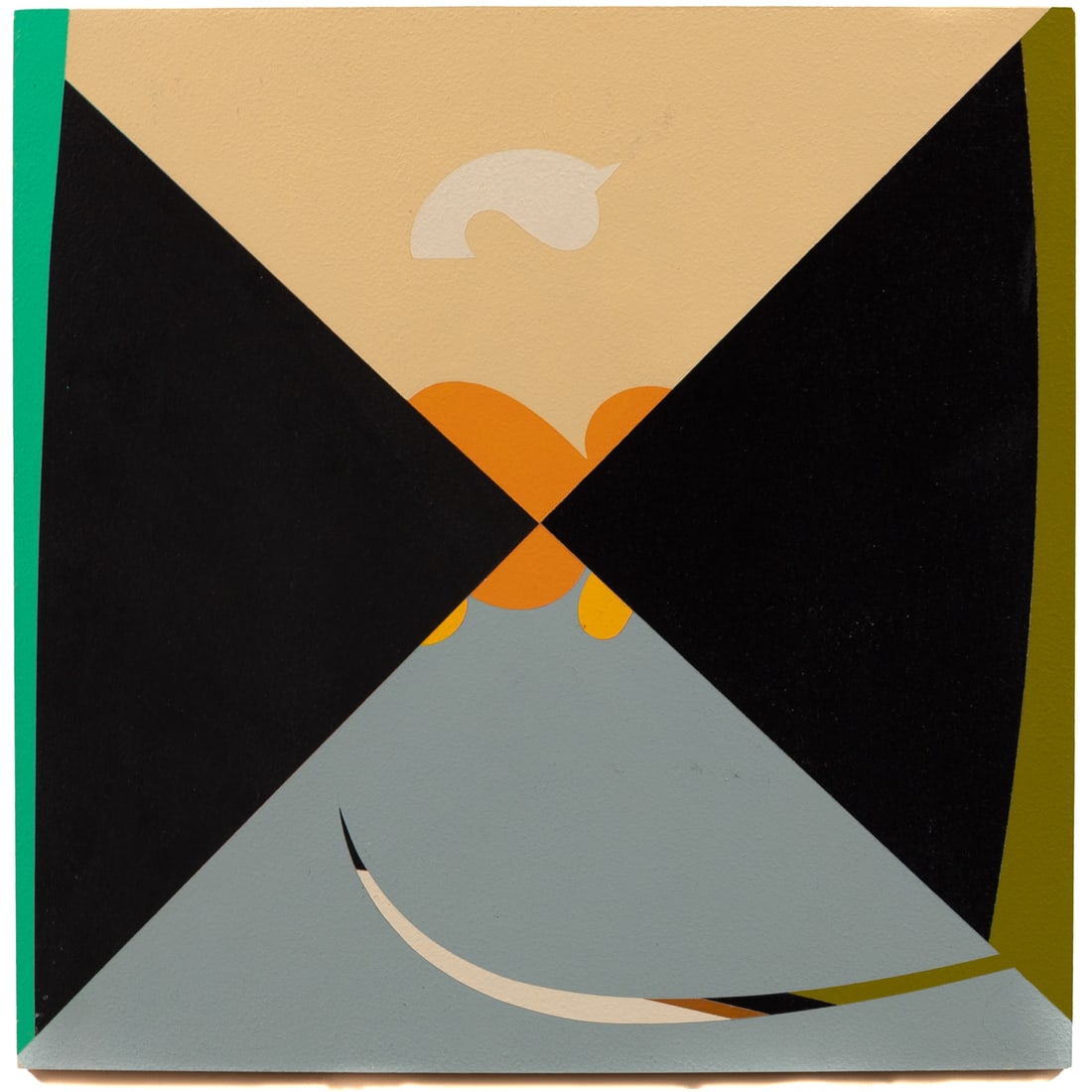 Lee Earl Haner. "Wiffling Waffle," oil (1 of 2)