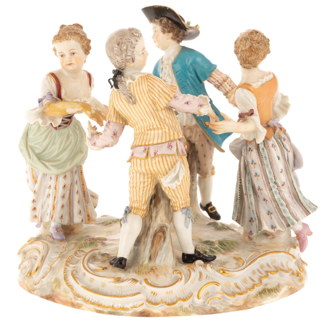 Meissen Porcelain Ring Around the Rosie Group (1 of 4)