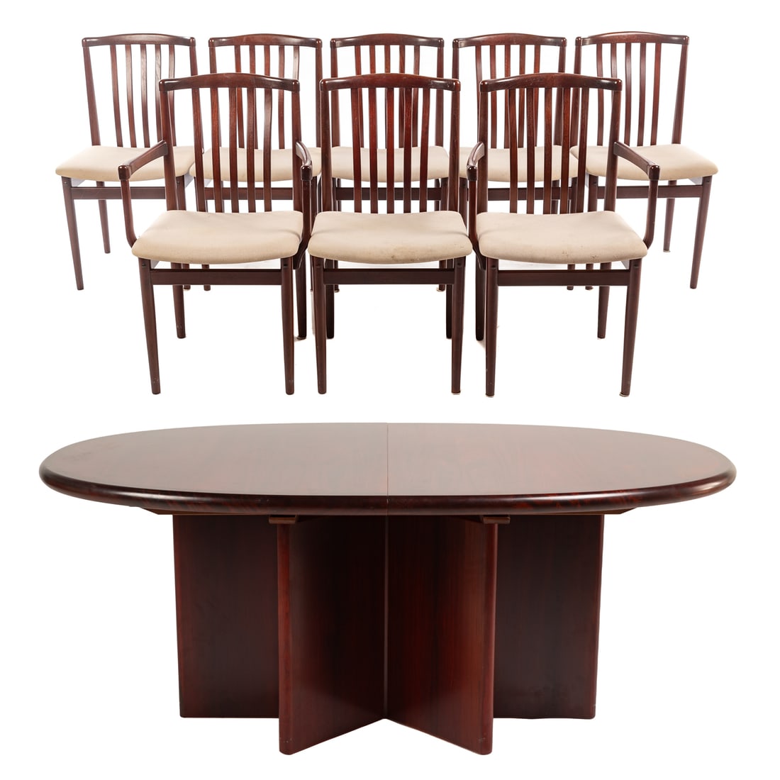 Vampdrup Stolefabrik Rosewood Dining Room Set (1 of 10)