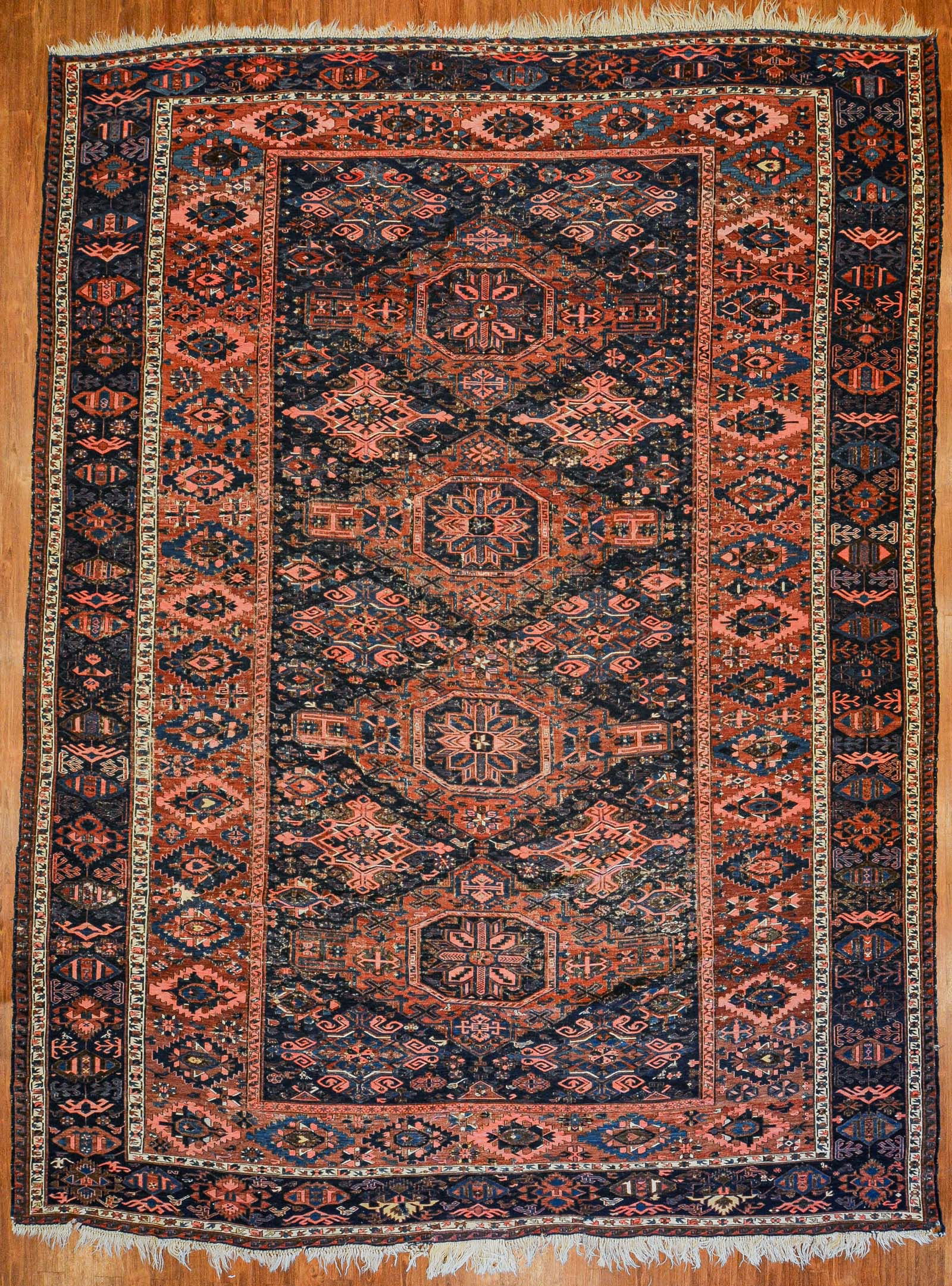 Antique Soumak Carpet, Caucasus, 10.4 x 13.7 (1 of 9)