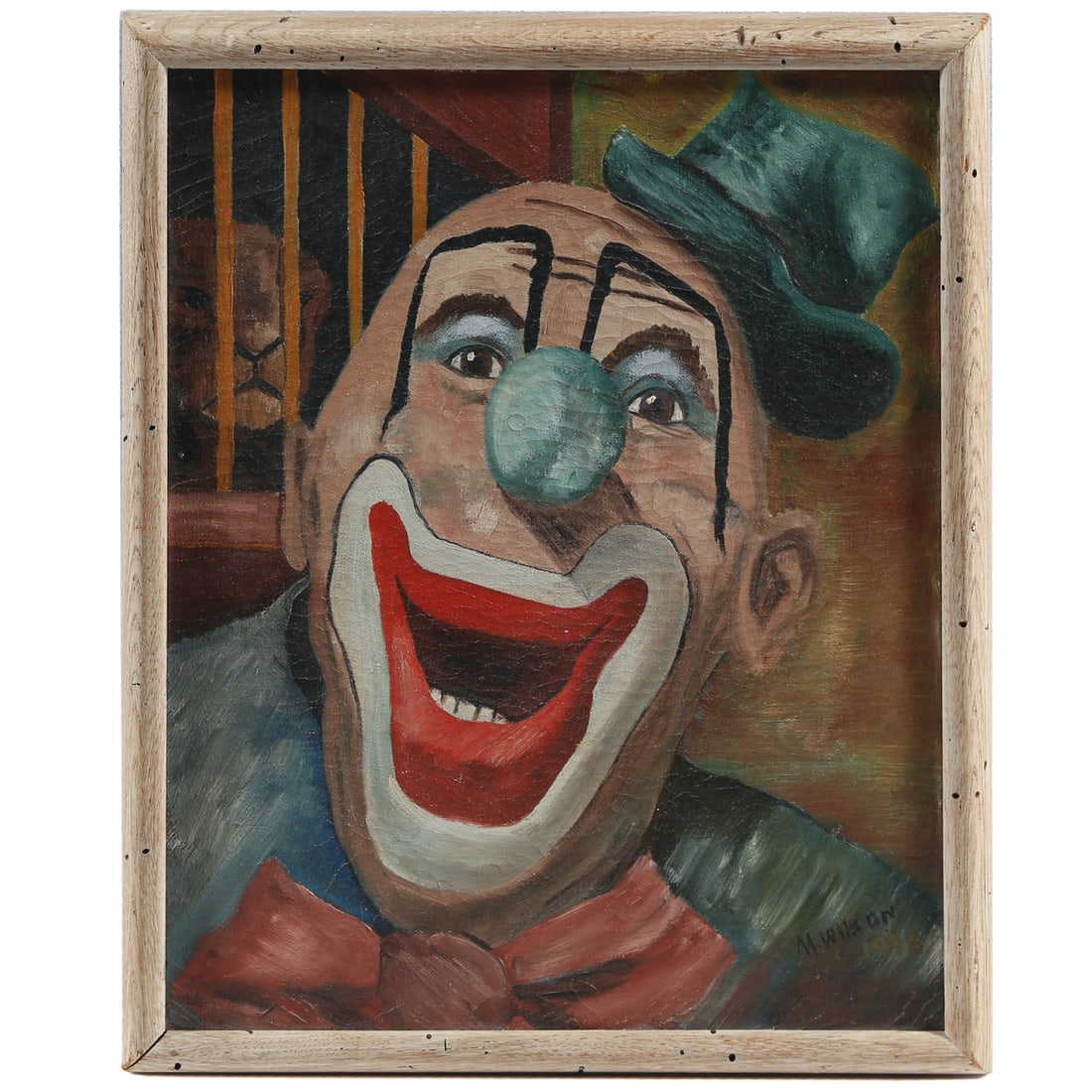May Wilson. "Clown," oil (1 of 5)