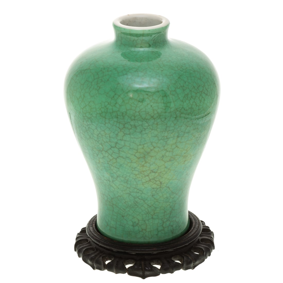 Chinese Apple Green Vase (1 of 3)