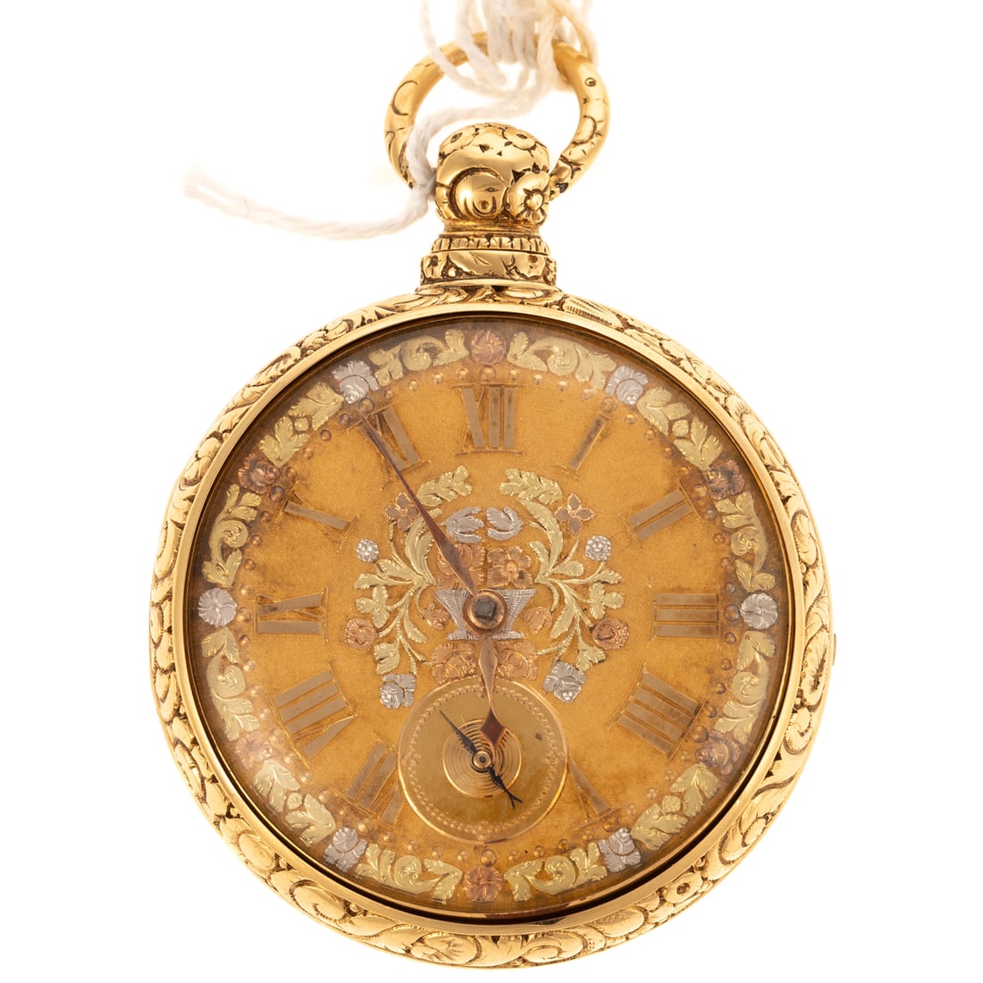 A Joseph Johnson Pair Case Pocket Watch in 18K (1 of 4)