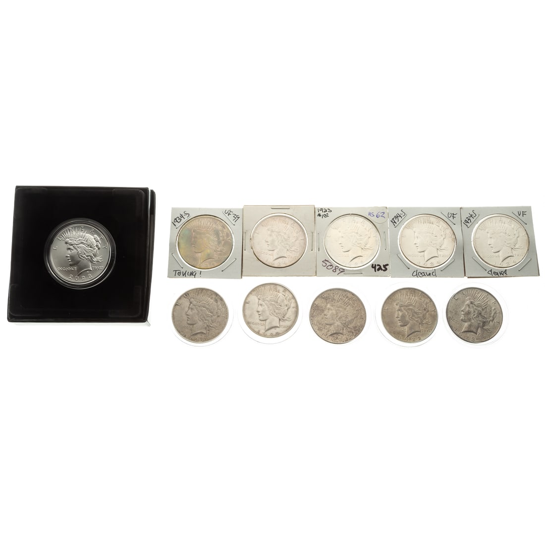 10 Old Peace (3-1934-S) & 2023 Philadelphia Unc (1 of 7)