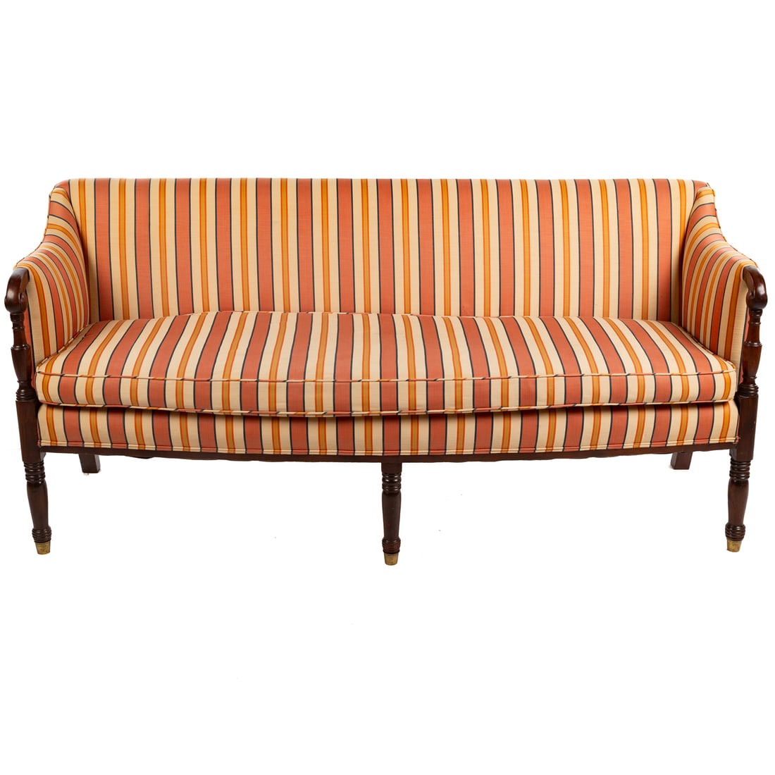 American Classical Mahogany Sofa (1 of 5)
