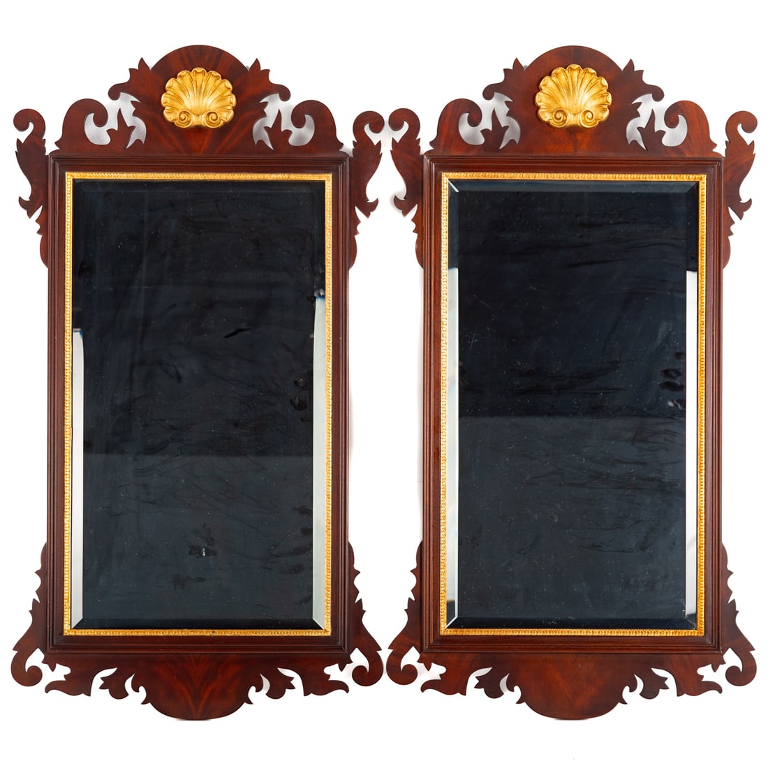 A Pair of Henkel-Harris Chippendale Style Mirrors (1 of 5)