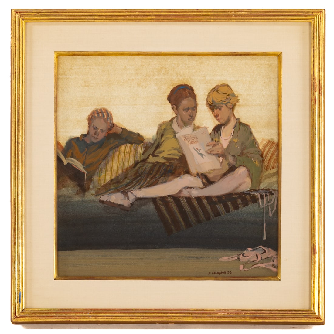 Milt Kobayashi. "Studies," watercolor (1 of 4)