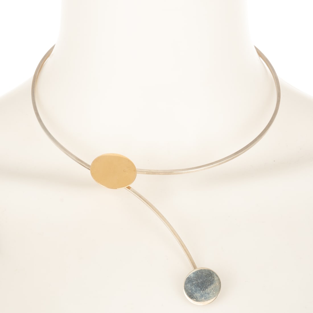 A Betty Cooke Two Tone Wire Necklace (1 of 4)